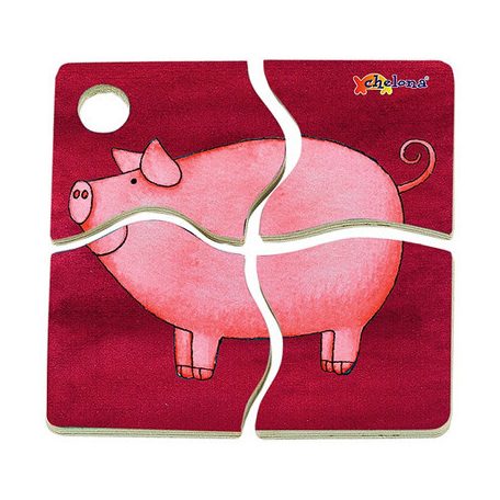 Mini Discovery Puzzle: Pig