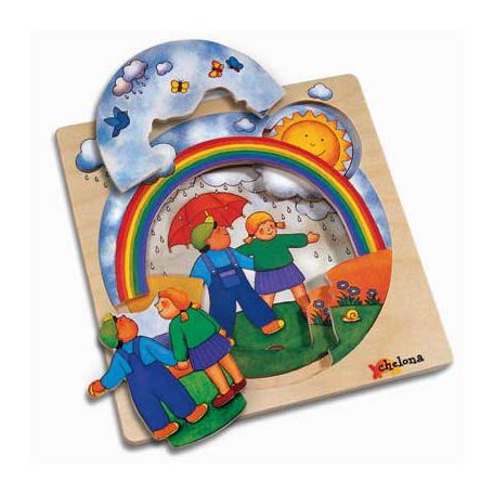 Story Puzzle: Look at the rainbow