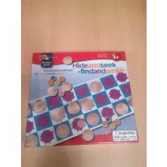 Wooden Game: Hide and seek-finde and smile 