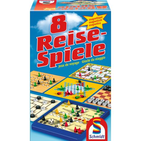 Schmidt Spiele 9 db mágneses utazó társasjáték (49102)  