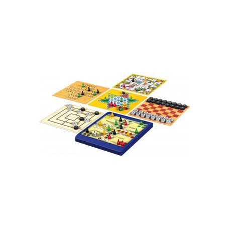 Schmidt Spiele 9 db mágneses utazó társasjáték (49102)  