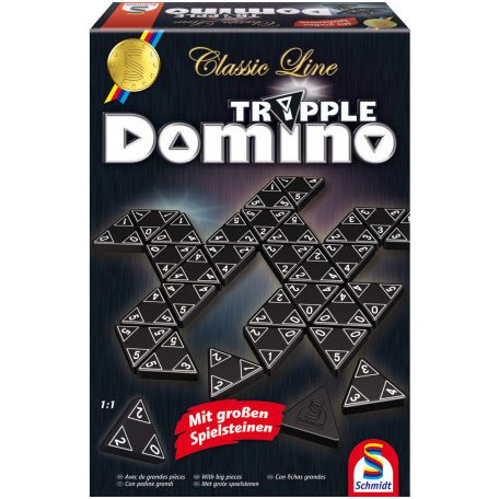 Schmidt Spiele Classic Line, Tripple Domino társasjáték (49287) 