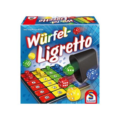 Schmidt Spiele Ligretto dice / Würfel társasjáték (49611) 