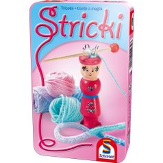   Schmidt Spiele Stricki karkötőfonó készlet - fémdobozban (51232)