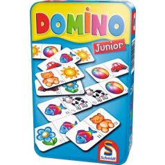   Schmidt Spiele Domino Junior társasjáték fémdobozban (51240) 