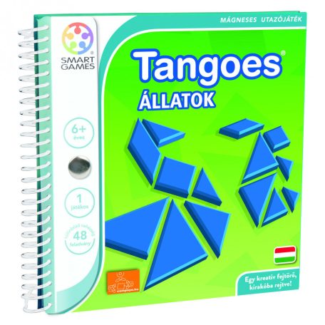 Smart Games Magnetic Travel - Tangoes Állatok 