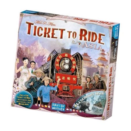 Days of Wonder Ticket to Ride Map Collection: 1 - Team Asia & Legendary Asia Exp.