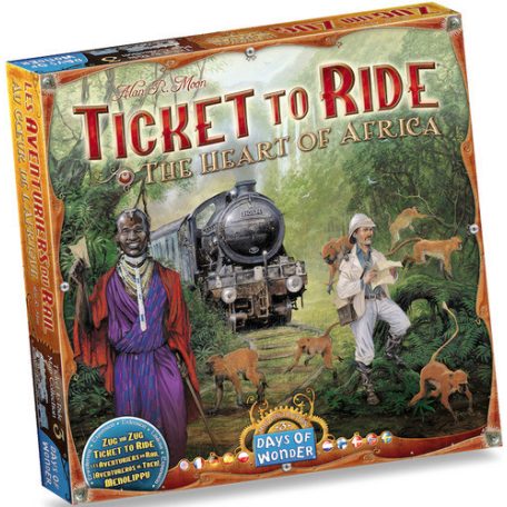 Days of Wonder Ticket to Ride Map Collection: 3 - The Heart of Africa Exp.