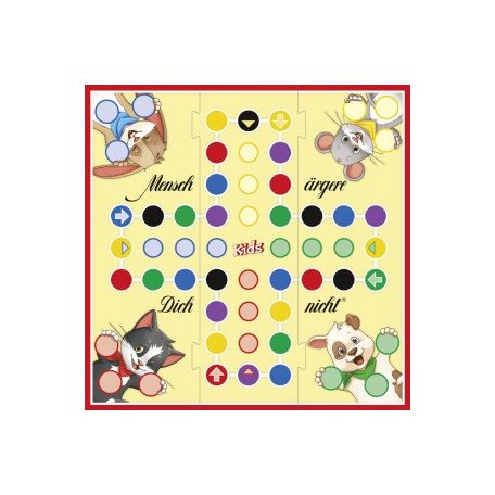 Schmidt Spiele Ki nevet a végén? társasjáték gyermekváltozat fémdobozban (51273) 