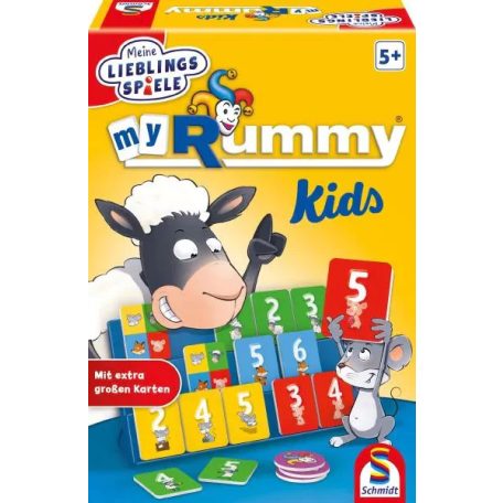 Schmidt Spiele MyRummy Kids társasjáték (40544) 