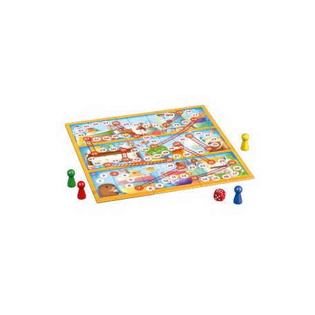 Schmidt Spiele Egerek a létrán társasjáték fémdobozban (51284) (Letölthető magyar játékszabállyal) 