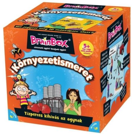 BrainBox - Környezetismeret kicsiknek kártyajáték