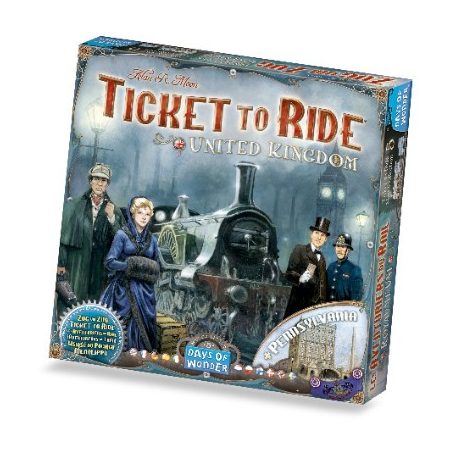 Days of Wonder Ticket to Ride Map Collection: 5 - United Kingdom & Pennsylvania Exp. 