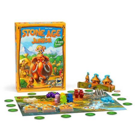 Hans im Glück Stone Age Junior társasjáték (48258) (Magyar játékszabállyal)