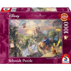   Schmidt Spiele Disney, Beauty and the Beast, 1000 db (59475) Kirakó 