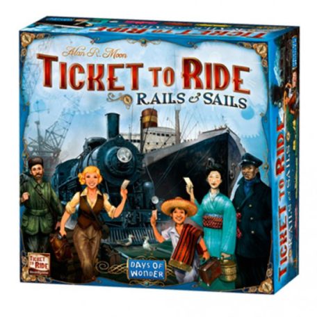 Days of Wonder Ticket to Ride - Rails & Sails társasjáték