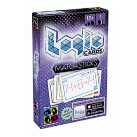 Logic Cards kártyajáték - Matematika feladatok gyufaszállal