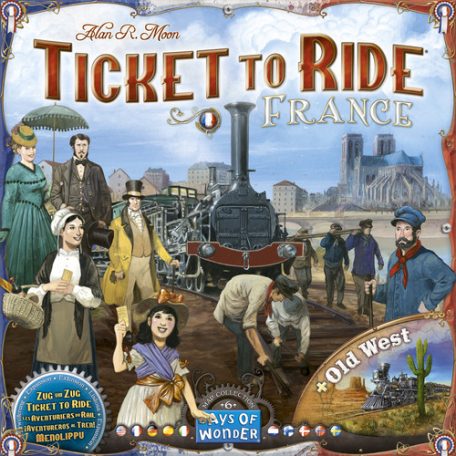 Days of Wonder Ticket to Ride Map Collection: 6 - France + Old West Exp.