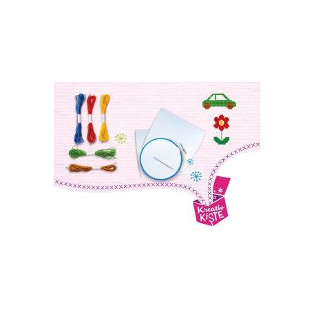 Schmidt Spiele Hímzőkeret fémdobozban (51601)