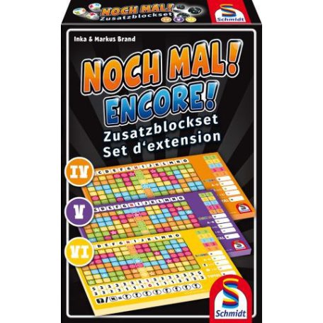 Schmidt Spiele Noch mal! Zusatzblöcke Erw. (IV, V, VI) 3db egy csomagban (49345)