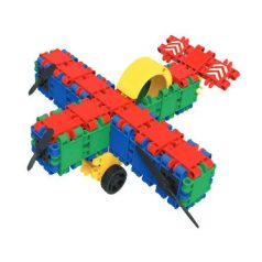   Műanyagdobozos építőkészlet (CB198) Clics építőjáték