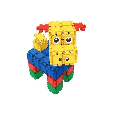 Műanyagdobozos építőkészlet (CB198) Clics építőjáték