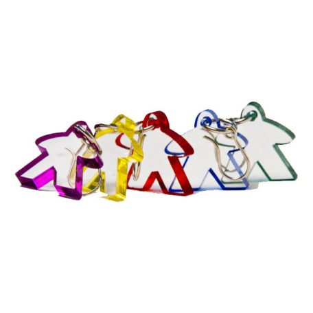 Hans im Glück Carcassonne Meeple formájú fülbevaló - zöld kiegészítő