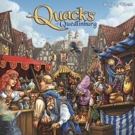 Schmidt Spiele The Quacks of Quedlinburg (88220) Kuruzslók - Társasjáték (Magyar játékszabállyal)