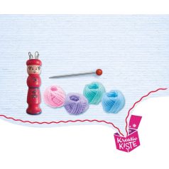   Schmidt Spiele Strickliesel - Fonalas horgoló fémdobozban (51609) Készségfejlesztő játék 