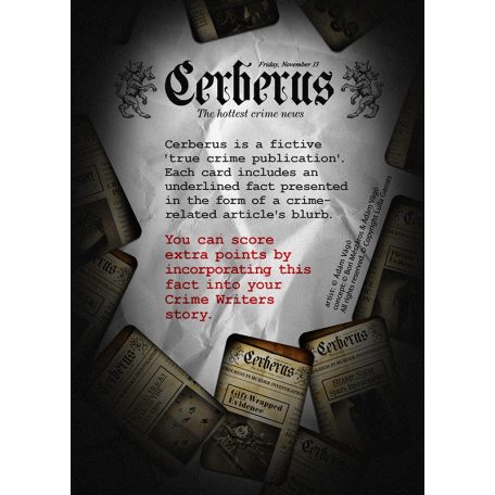 Crime Writers - Cerberus expansion