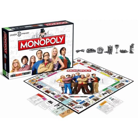 Monopoly Agymenők társasjáték