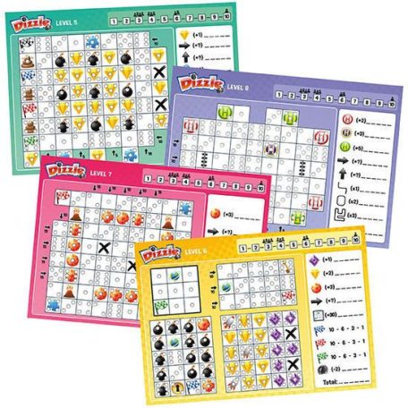 Schmidt Spiele Dizzle Level 5-8, Block Erw. (49370)