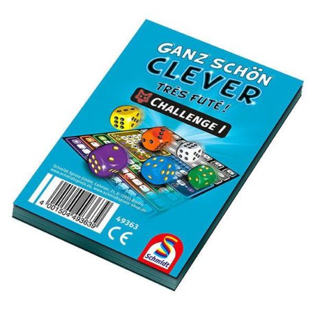 Schmidt Spiele Ganz schön clever Challenge Block Erw. (49363)
