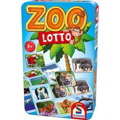   Schmidt Spiele Zoo Lotto fémdobozban társasjáték (51433) 