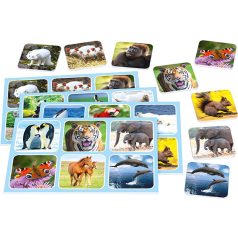   Schmidt Spiele Zoo Lotto fémdobozban társasjáték (51433) 