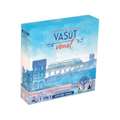 Vasútvonal társasjáték - Sötétkék