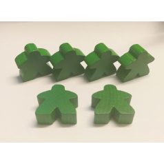   Hans im Glück Carcassonne Big-Meeple set sötétzöld kiegészítő