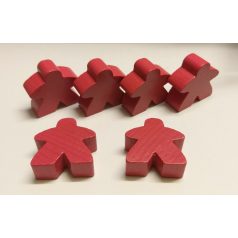   Hans im Glück Carcassonne Big-Meeple set piros kiegészítő