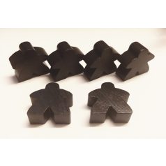   Hans im Glück Carcassonne Big-Meeple set fekete kiegészítő