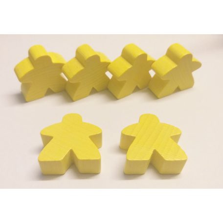 Hans im Glück Carcassonne Big-Meeple set sárga kiegészítő