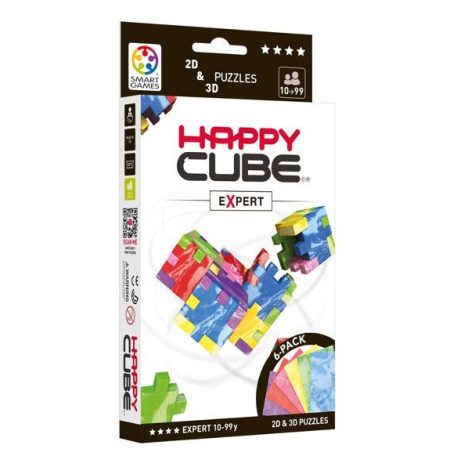 Smart Games Happy Cube Expert – 6 színben 