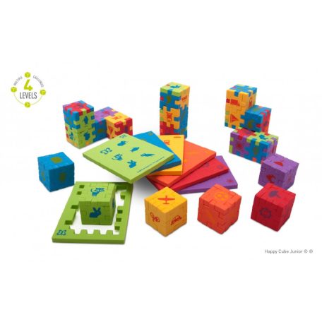 Smart Games Happy Cube Junior – 6 színben 