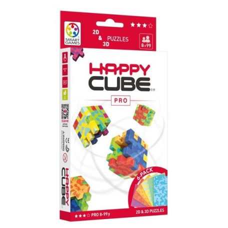 Smart Games Happy Cube Pro – 6 színben 