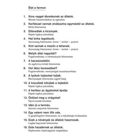 LOGICO Primo Élet a farmon