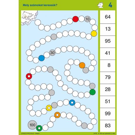 LOGICO Piccolo Számfogócska 100-as számkör 2. rész