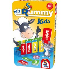   Schmidt Spiele MyRummy Kids társasjáték fémdobozban (51439) 