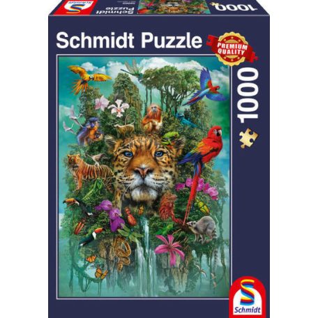 Schmidt Spiele King of the jungle, 1000 db (58960) Kirakó