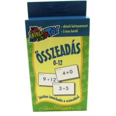 Összeadás oktatókártya 0-13