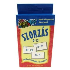 Szorzás oktatókártya 0-13