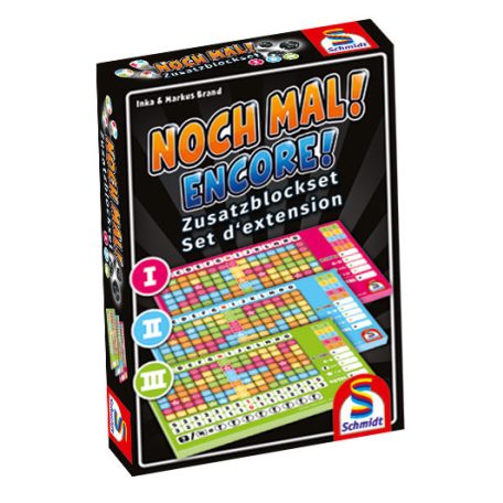 Schmidt Spiele Noch Mal! Zusatzblöcke Erw. (I, II, III), 3db egy csomagban (49371)